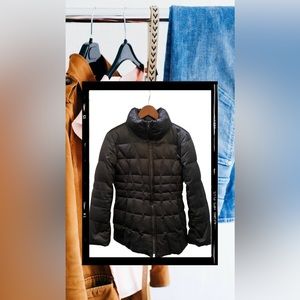 Calvin Klein black goose coat